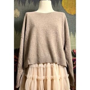 Anthropologie Alani Cashmere Sweater 2X